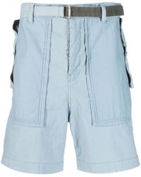 Sacai - Cargo-Shorts mit geradem Bein - Lyst