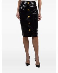 Franchise - Bijou Button Midi Skirt - Lyst