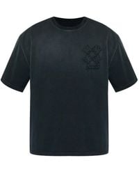 Amiri - Logo-Embroidered Short-Sleeve T-Shirt - Lyst