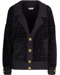 Elisabetta Franchi - テクスチャード カーディガン - Lyst