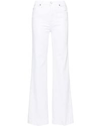 7 For All Mankind - White "dojo" Jeans - Lyst