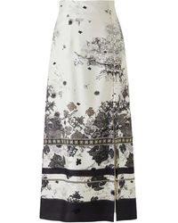 Hui Milano - Graphic-print Skirt - Lyst