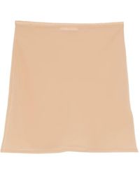 Akep - Semi-Doorzichtige Mini-Rok - Lyst