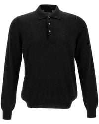 Gran Sasso - Geknöpfter Polo-Pullover - Lyst