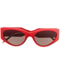 Ferragamo Eyewear - オーバーサイズ サングラス - Lyst