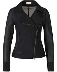 Herno - Mesh Biker Jacket - Lyst
