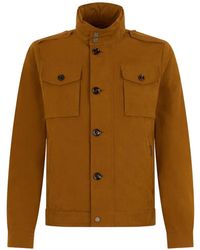 Moorer - Buttoned Chest-Pocket Jacket - Lyst