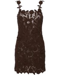 Blumarine - Vestido corto con estampado floral - Lyst