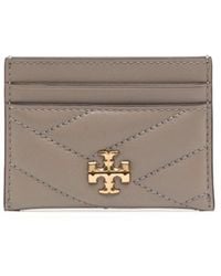 Tory Burch - Kira Chevron-quilted Leather Cardholder - Lyst