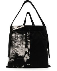 Y-3 - Logo-print Recycled Polyester Tote Bag - Lyst
