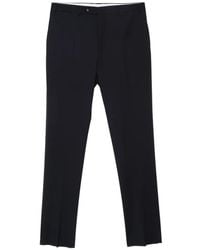 Canali - Pantalon Fuselé Travel À Plis Marqués - Lyst