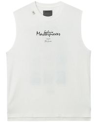 Musium Div. - Graphic-Print Sleeveless T-Shirt - Lyst