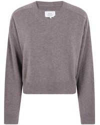 Loulou de Saison - V-Neck Cashmere Sweater - Lyst