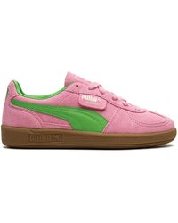 PUMA - Palermo Logo-tab Suede Low-top Trainers - Lyst