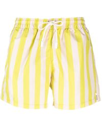 Sunnei - Striped Swim Shorts - Lyst