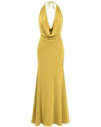 ACTUALEE - Cowl-Neck Maxi Dress - Lyst