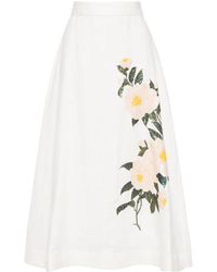 Zimmermann - Natura フレアスカート - Lyst