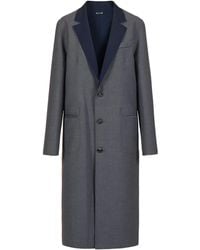 Iceberg - Notched-Lapels Coat - Lyst