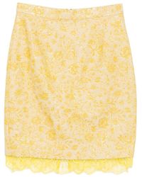 BLAKLACE - Floral Lace Skirt - Lyst