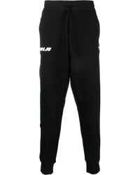 Y-3 - Logo-Print Cotton Track Pants - Lyst