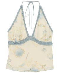 SIR. - Cecile Floral-Print Top - Lyst