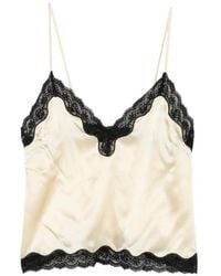 ROTATE BIRGER CHRISTENSEN - Lace-Trim Camisole Top - Lyst