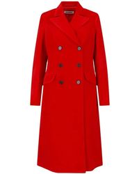 Jil Sander - Manteau À Boutonnière Croisée - Lyst
