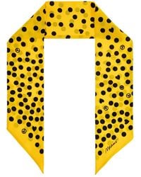 Moschino - Polka Dot-Print Scarf - Lyst