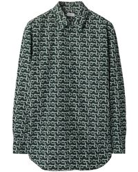 Burberry - B Cotton Shirt - Lyst