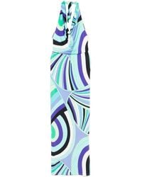 Emilio Pucci - Maxikleid mit Print - Lyst