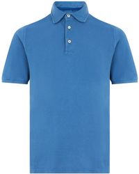 Fedeli - Short-Sleeve Cotton Polo Shirt - Lyst