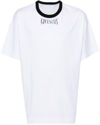 Givenchy - Logo-print Cotton T-shirt - Lyst