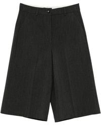 Seventy - Pinstripe-Pattern Shorts - Lyst