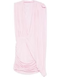 Magda Butrym - Ruched-Detail Mini Dress - Lyst