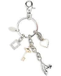 Vivienne Westwood - Multi-Charm Keyring - Lyst