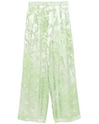 Ermanno Scervino - Broek Met Bloemen-Jacquard - Lyst