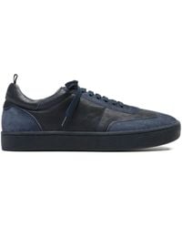 Officine Creative - Suede Low-Top Sneakers - Lyst