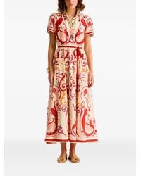 Carolina K - X Alfredo Genovese Elisetta Belted Maxi Dress - Lyst