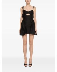 Nissa - Robe Courte À Fines Bretelles - Lyst