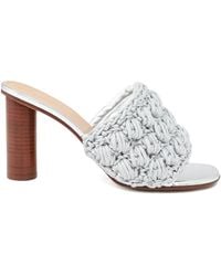 JW Anderson - 90Mm Braided Heeled Sandals - Lyst