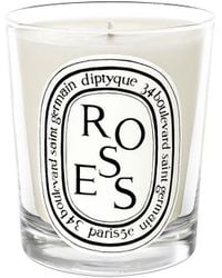 Diptyque Mini Candle Roses - White