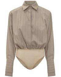 Mom's Pants - Striped Blouse - Lyst