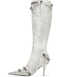 Balenciaga - Cagole 90Mm Knee-High Boots - Lyst