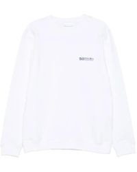Dondup - Logo-Print Crew Neck Sweatshirt - Lyst