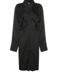 TOTEME - Button Collared Midi Dress - Lyst