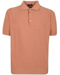 Dell'Oglio - Short-Sleeve Polo Shirt - Lyst