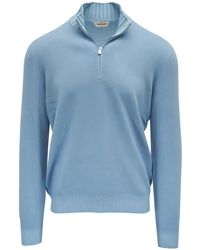 Gran Sasso - Half-Zip Sweater - Lyst