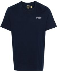 Polo Ralph Lauren - Logo-Print Cotton T-Shirt - Lyst