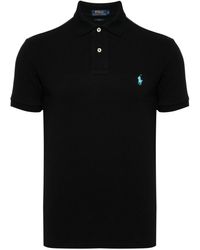 Polo Ralph Lauren - Polo Pony-embroidered Polo Top - Lyst