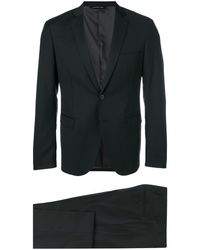 Tonello Two Piece Pinstripe Suit - Blue